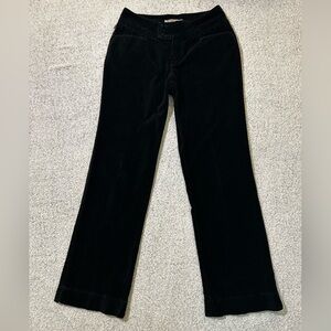 Vintage Polo Jeans Co Ralph Lauren Black Velour Pants Y2K size2